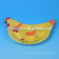 Beautiful chicken shaped ceramic egg tray for 2016 easter party